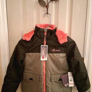 Big Chill NWT Kids' Olive Two-Tone Jacket